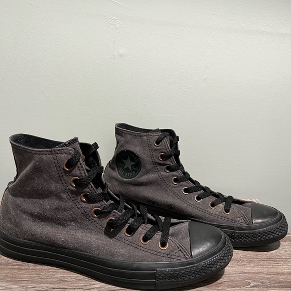 Converse Chuck Taylors Heel Stud Hi size: 8 - Picture 2 of 9